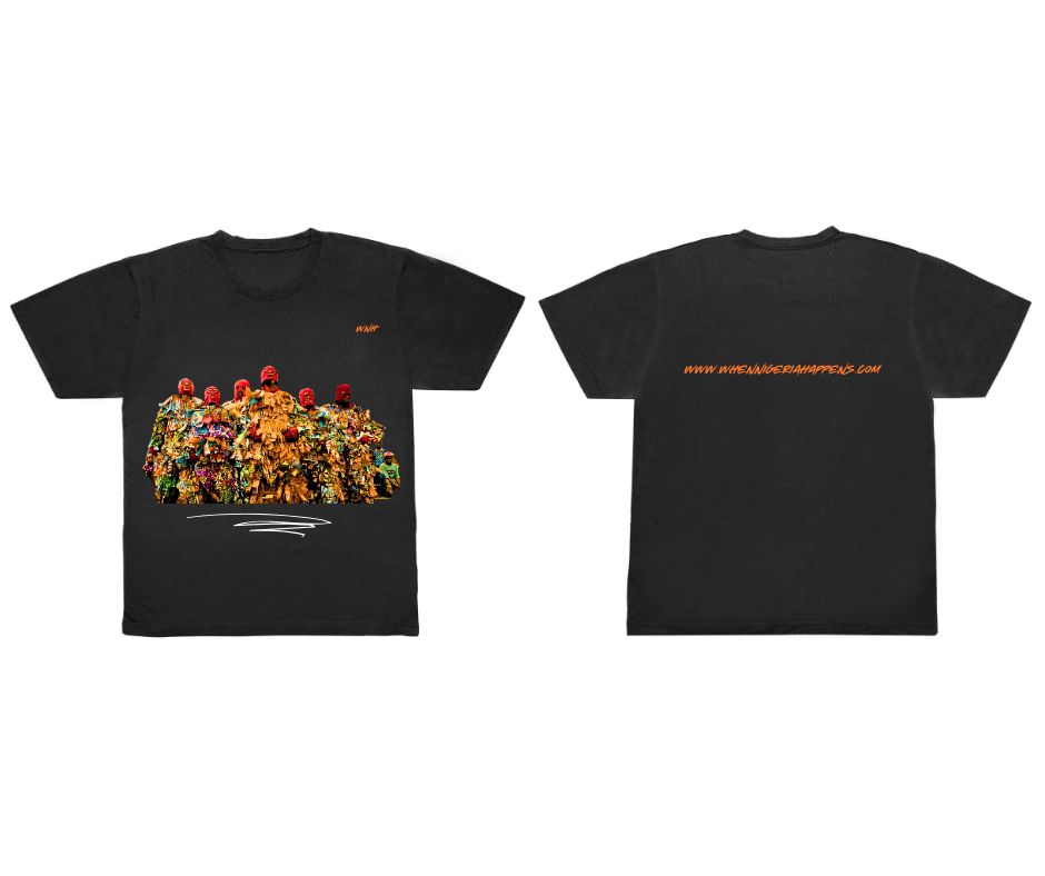 Egungun Shirt (Black), view 3